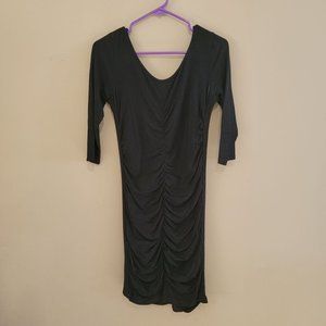 H&M Black Cotton Dress Size Medium